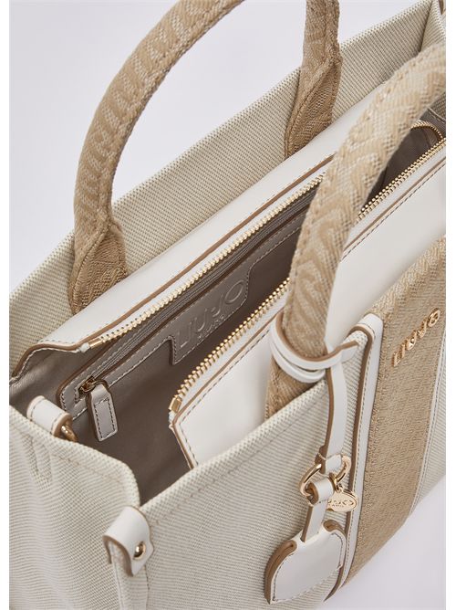 Borsa jacquard media LIU JO | AA6206T388A/C3905